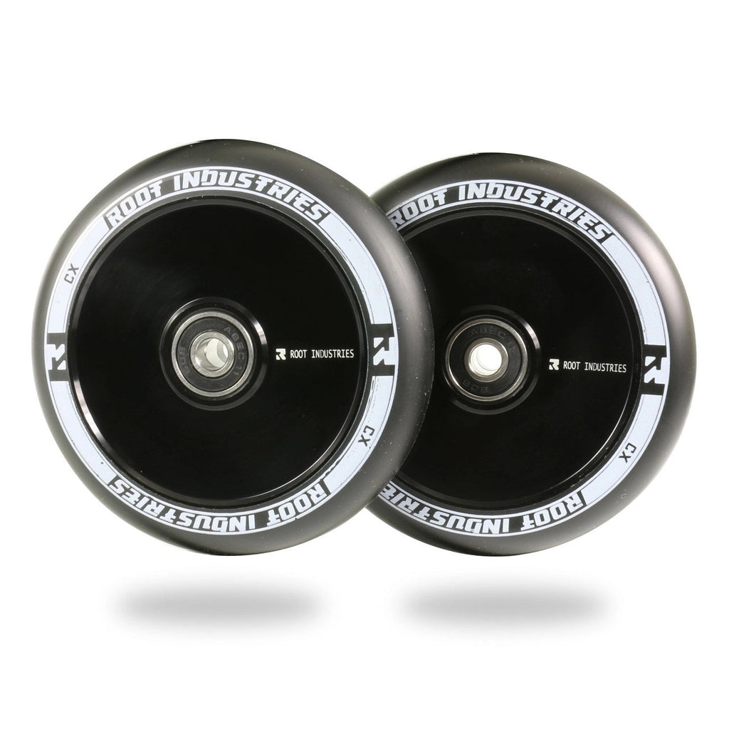 Root Industries AIR Wheels 110mm - Black/Black (Pair) by Skates USA