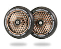 Root Industries HoneyCore Wheels 120mm - Black/Coppertone (Pair) by Skates USA