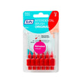 Tepe 0.5 mm Red Interdental Brushes for Tight Teeth Spacing - Pack of 6