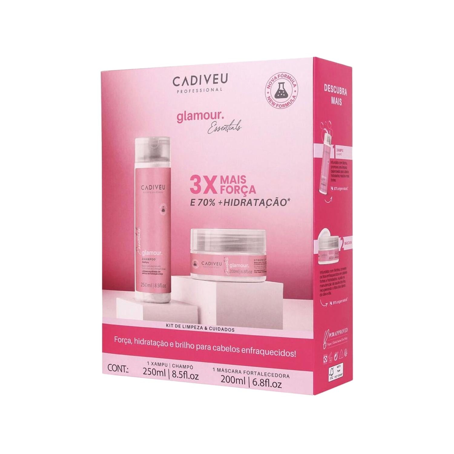 Cadiveu Essentials Glamour Home Care Set