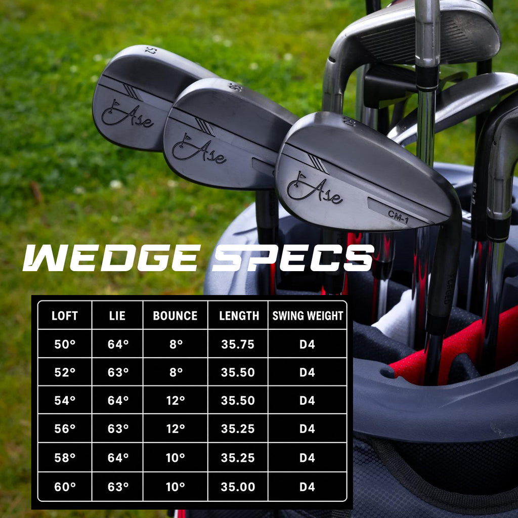 Ase Golf CM-1 Single Wedge (50,52,54,56,58,60), view 11