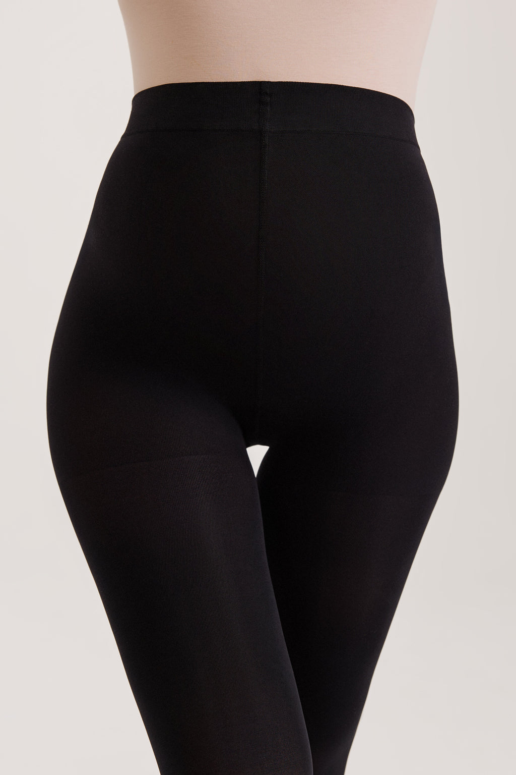 TheRanok.com Maternity Tights Conte Amore 60 Den Support Effect Microfiber — fabric or material detail