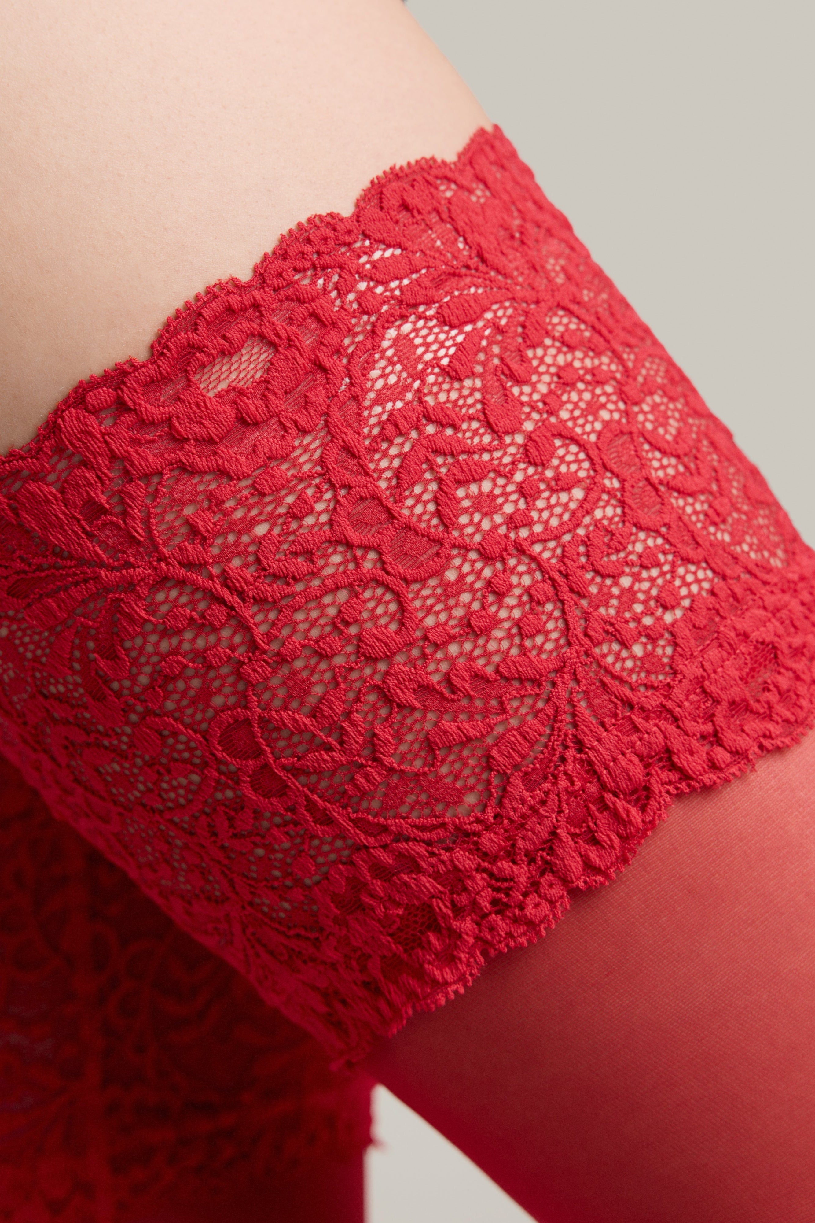 TheRanok.com Fantasy Stockings Conte Amour - Openwork Elastic Band and Silk Effect — packaging