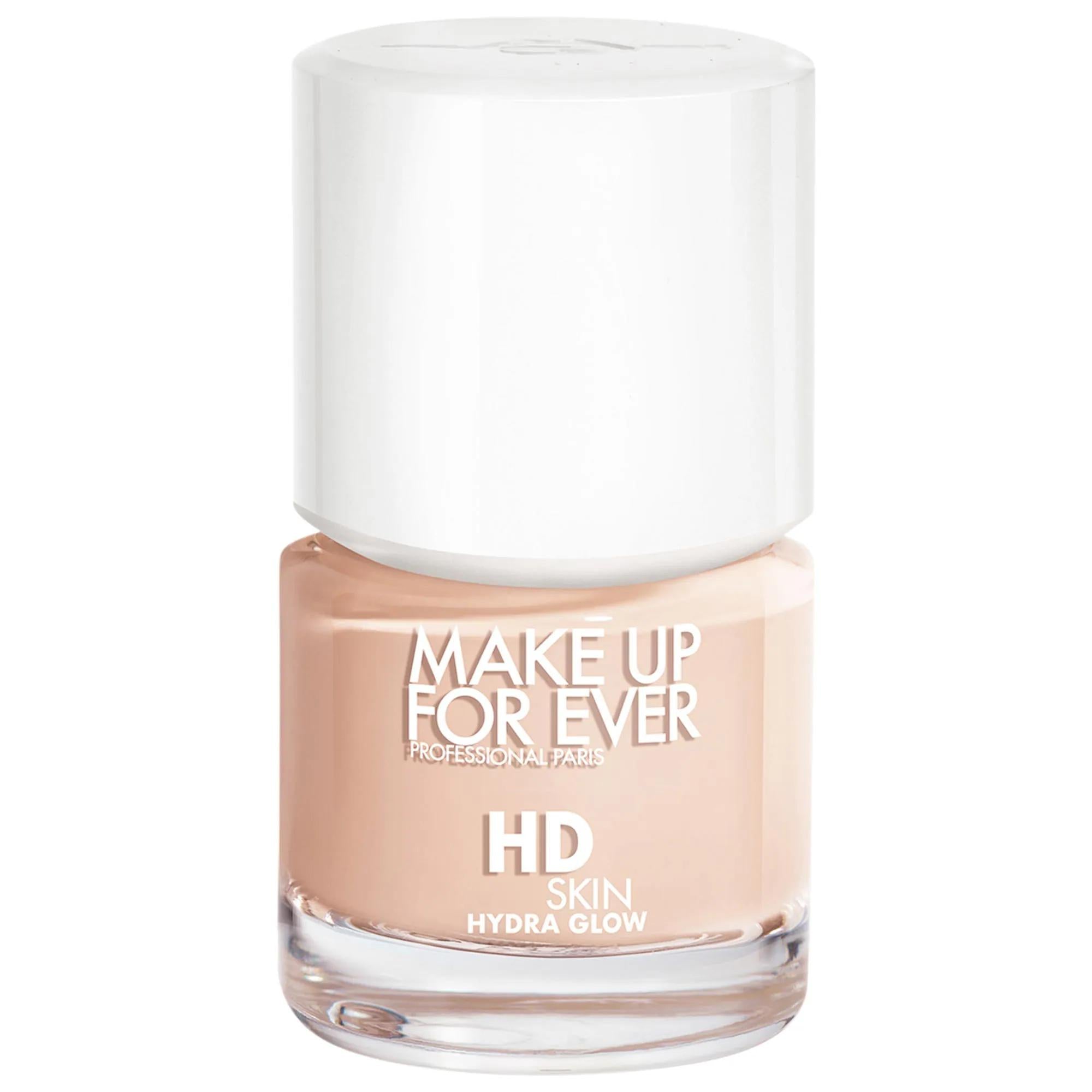 Mini HD Skin Hydra Glow Skincare Foundation with Hyaluronic Acid - Hydrating, Natural Finish Makeup for Dry, Mature & Sensitive Skin