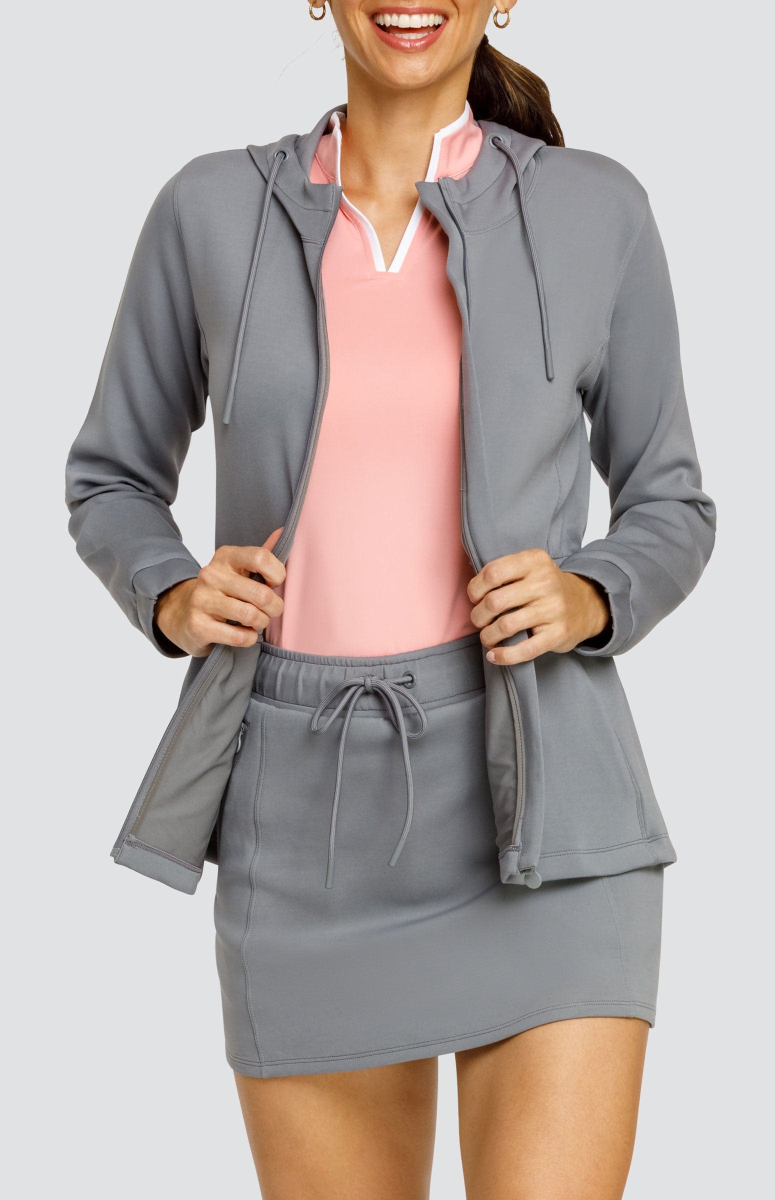 Alanza 15.5" Skort - Cool Mist