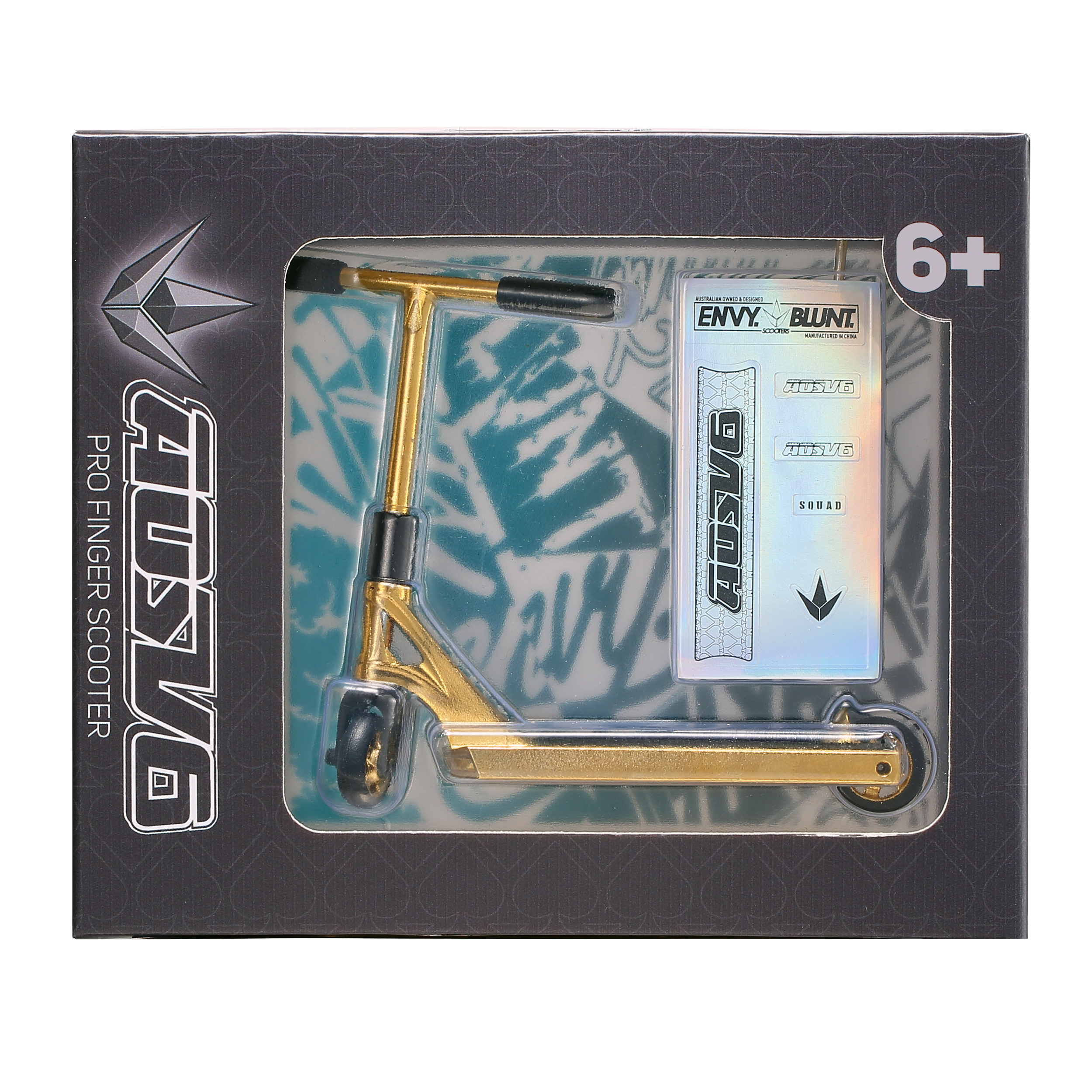 Envy AOSV6 Finger Scooter - Gold