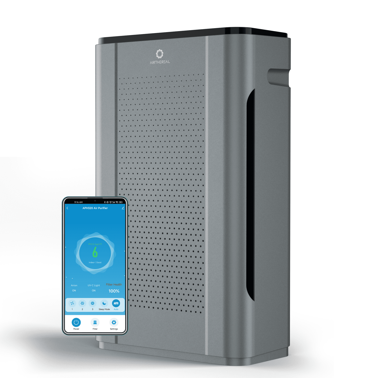Pure Morning APH320 Smart WiFi Air Purifier – Airthereal