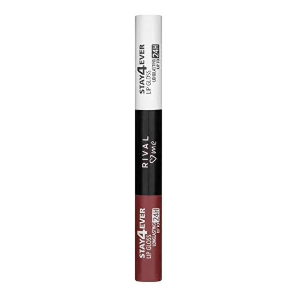 Rival Loves Me Stay4ever Foxy Red Lip Gloss: Long Lasting Red Shine, Enhances Lips - 7ml
