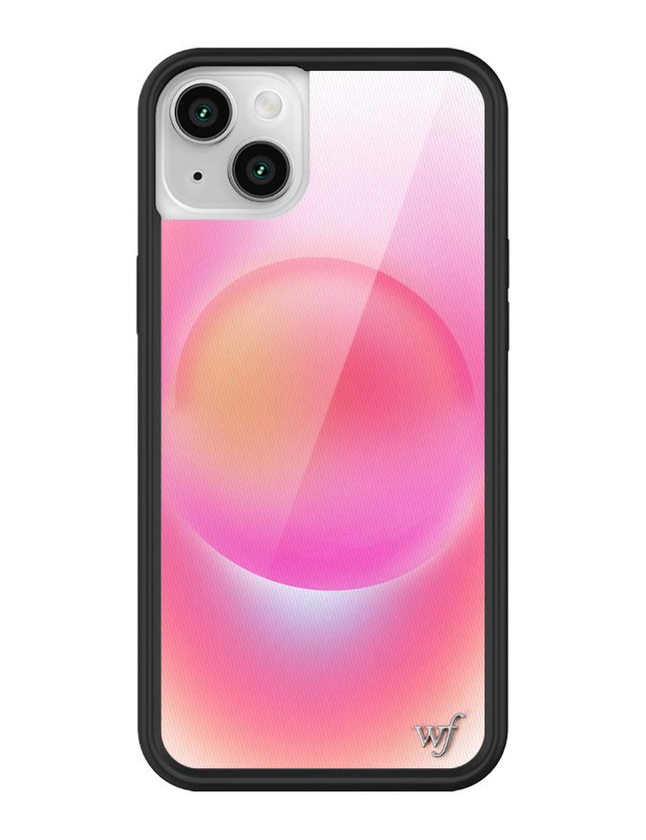 Hot Pink Aura iPhone Case