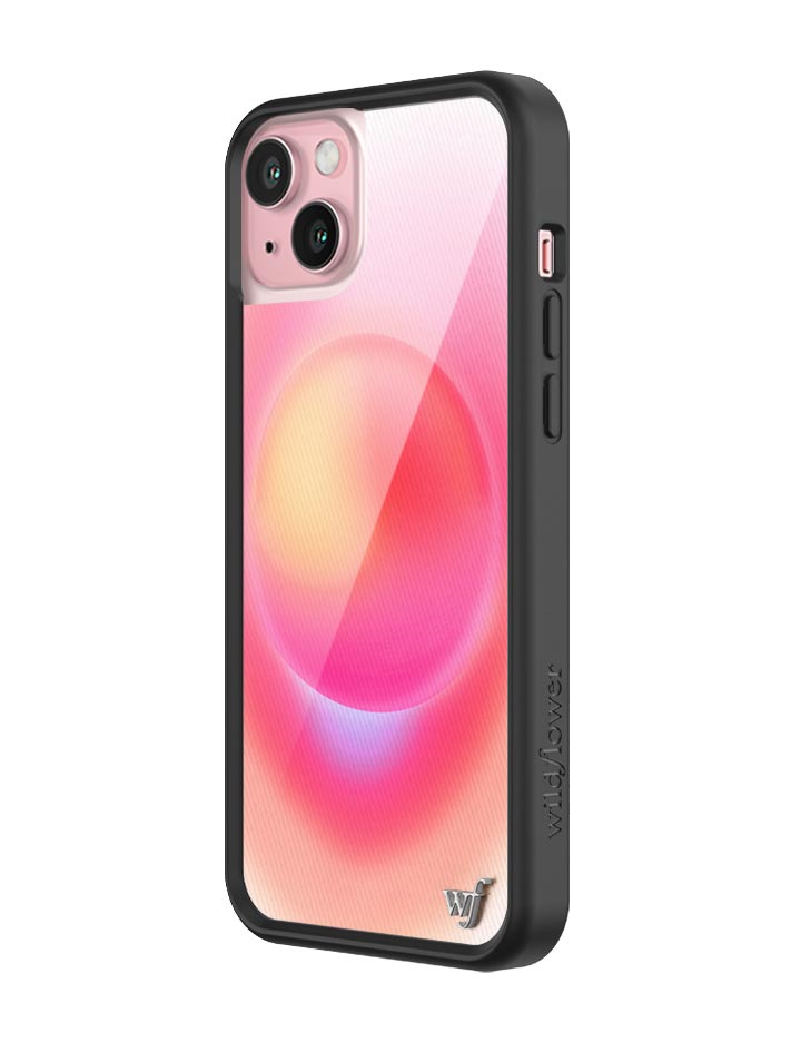 Hot Pink Aura iPhone Case