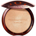 Terracotta Luminizer: Shimmering Golden Glow Highlighter Powder - Argan Oil Infused, Buildable, Cruelty-Free for Radiant Complexion