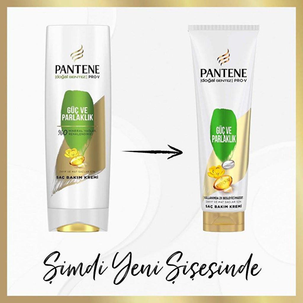 Pantene Nature Fusion Hair Care Cream for Weak & Lifeless Hair - Nourishing, Strengthening & Shine - 9.30 fl oz