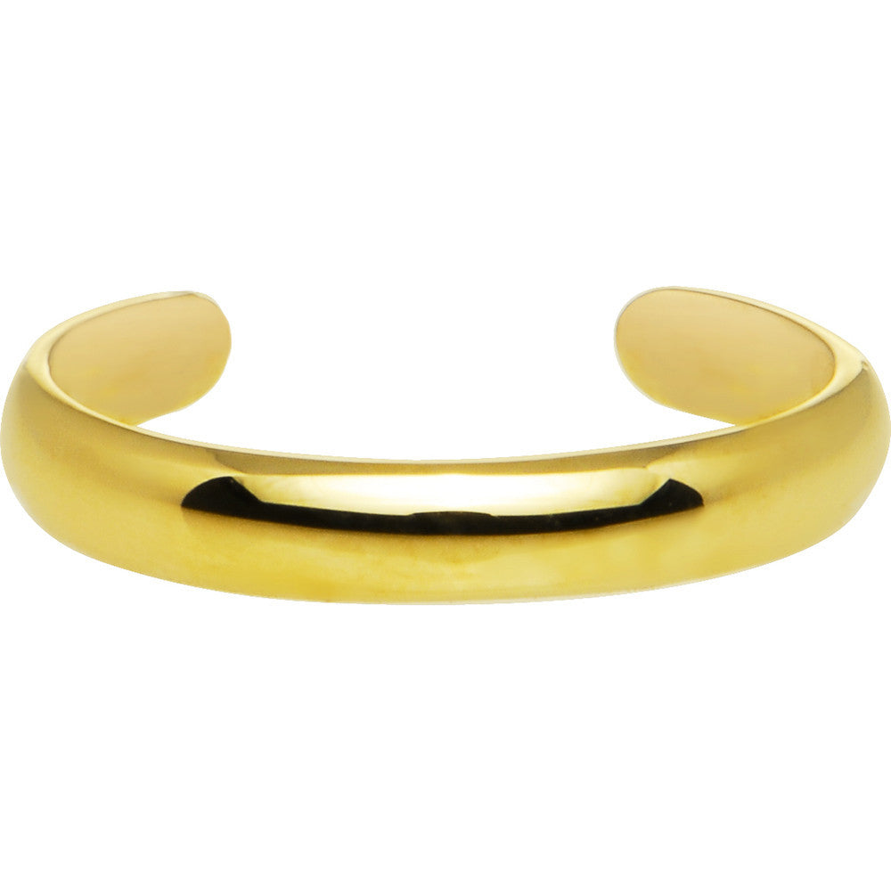 BodyCandy 10k Yellow Gold Band Toe Ring — main product shot