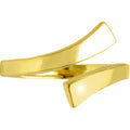 BodyCandy 10k Yellow Gold Smooth Divided Toe Ring — main product shot