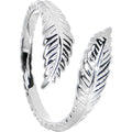 BodyCandy 925 Sterling Silver Feather Toe Ring — main product shot