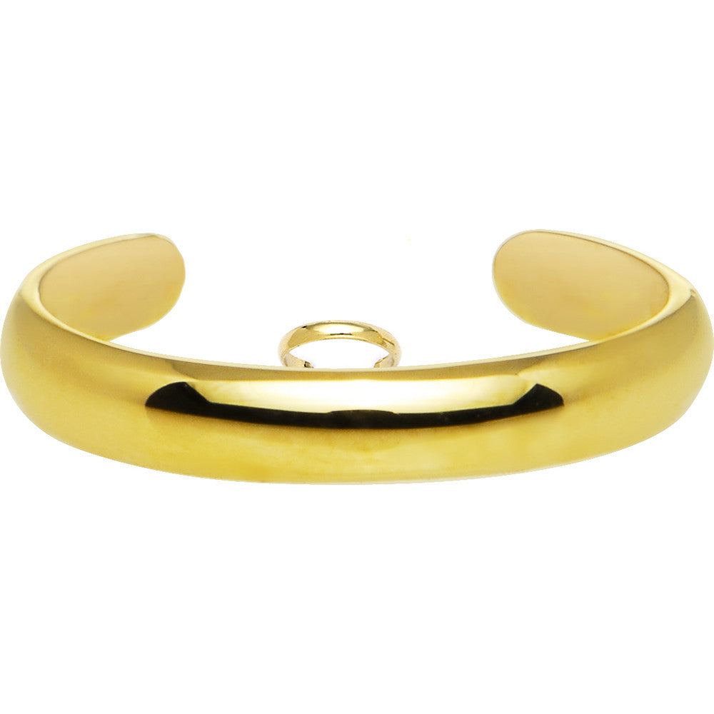 BodyCandy Solid 14k Yellow Gold Band Toe Ring — main product shot