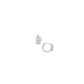 BodyCandy 14k White Gold CZ Butterfly Huggy Earrings — main product shot