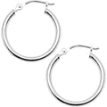 BodyCandy 925 Sterling Silver 3/4 Inch Hoop Earrings — main product shot
