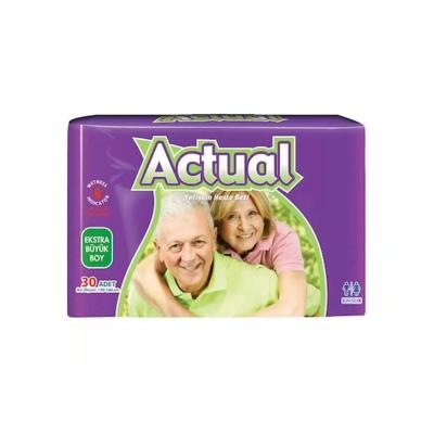 Actual Extra Large Adult Diapers - 30 Count - Ultimate Absorbency & Leak Protection - Bariatric Incontinence Briefs for Dignified Comfort