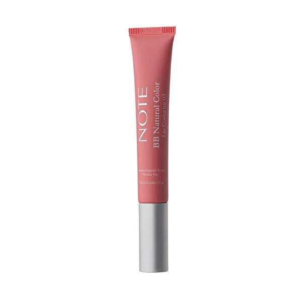 Note BB Lip Corrector: Color Equalizing Lip Gloss for Natural Plumpness & Hydration - Vitamin E Infused by Beauty Care Bag