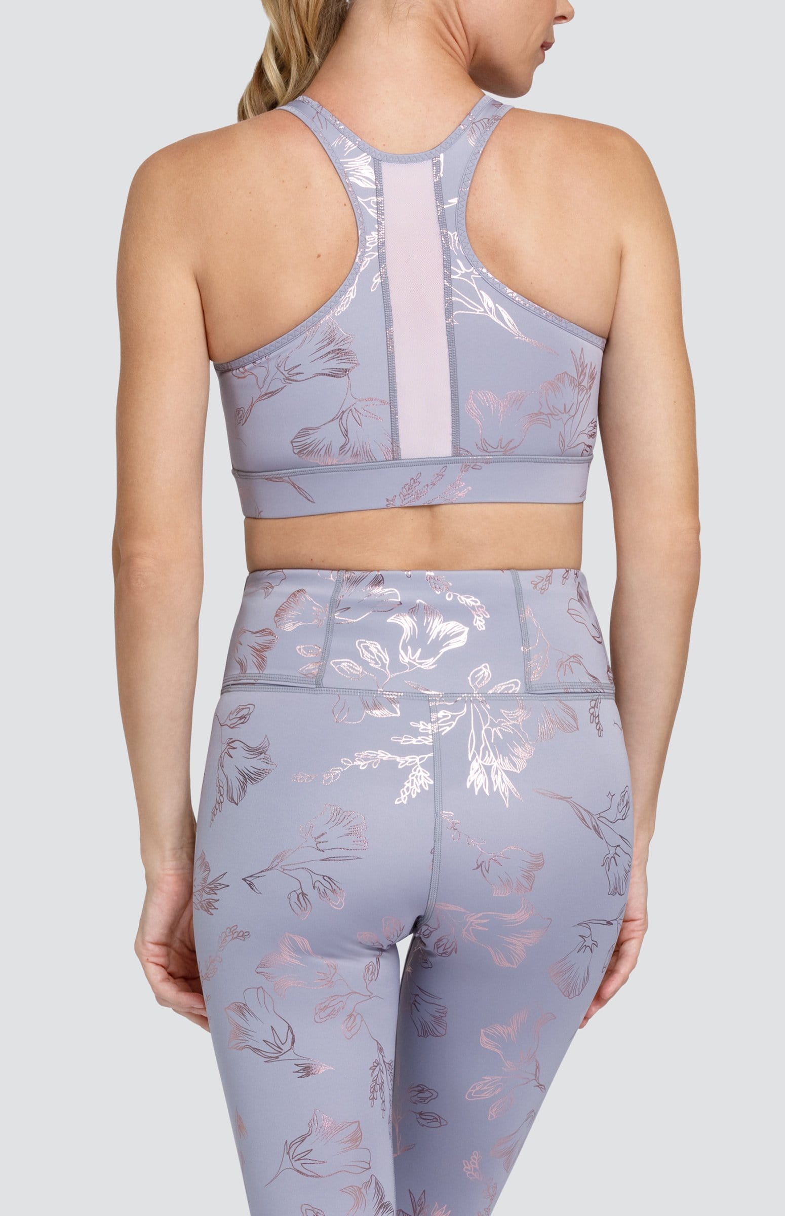 Gold Sports Bra - Meadow
