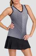 Edlyn Tank - Vertigo Stripe
