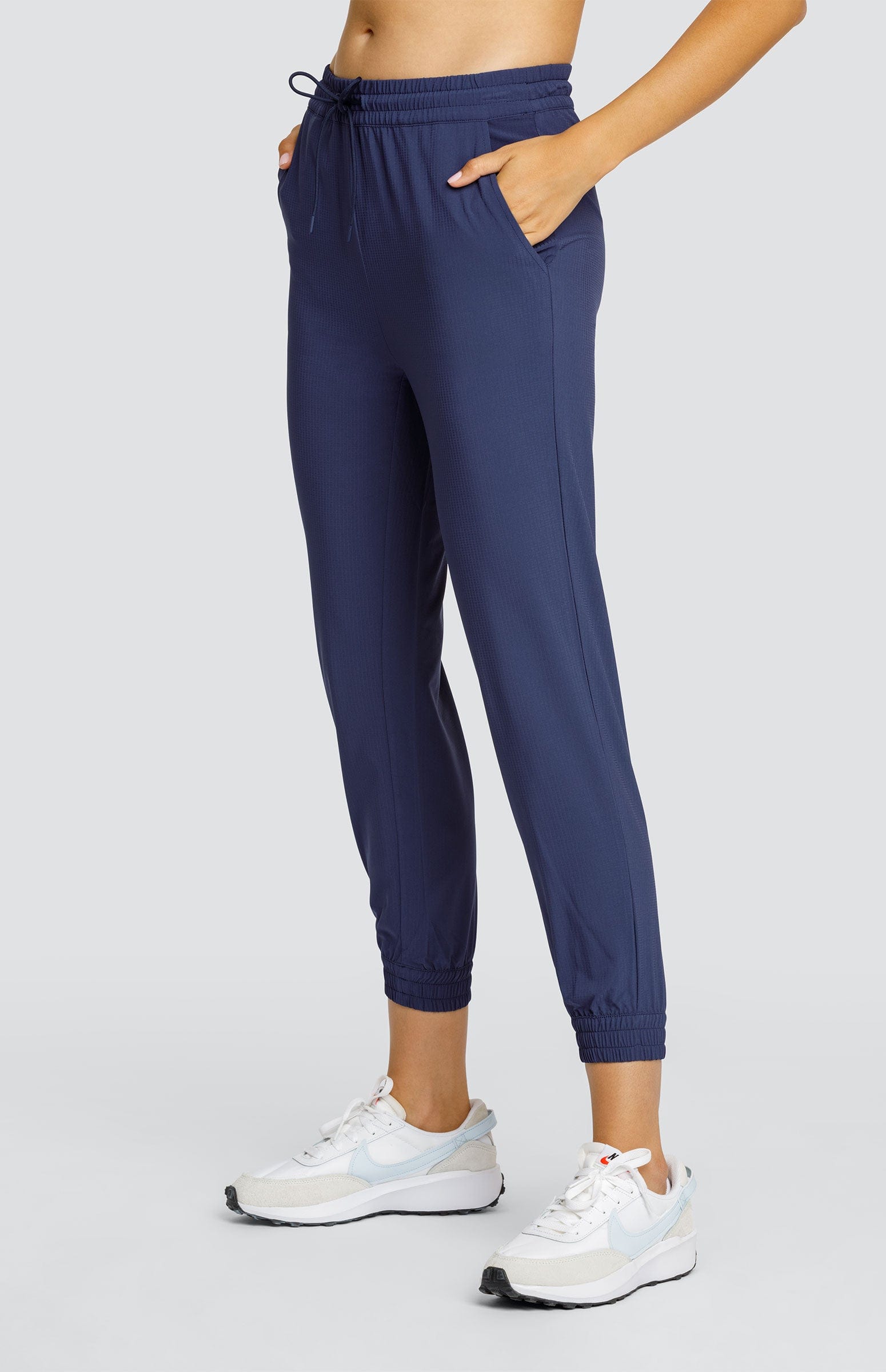 Issa 27" Jogger - Navy Blue