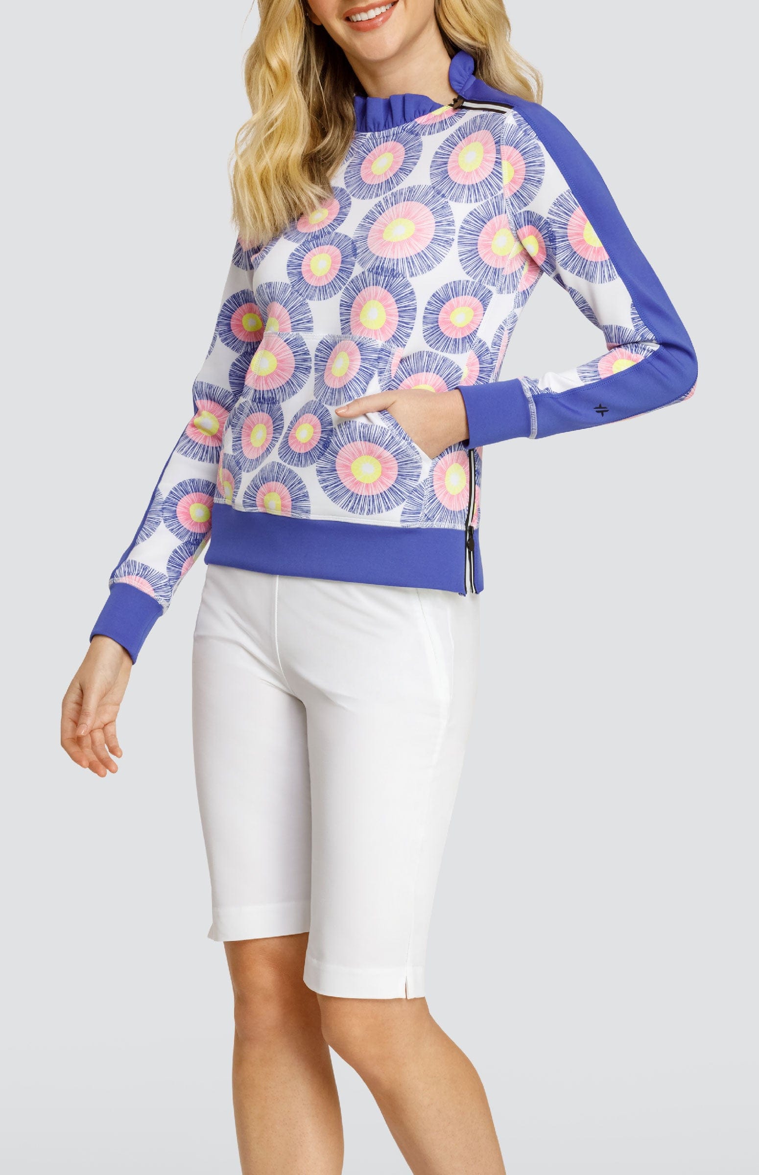Condoleezza Lively Print Pullover