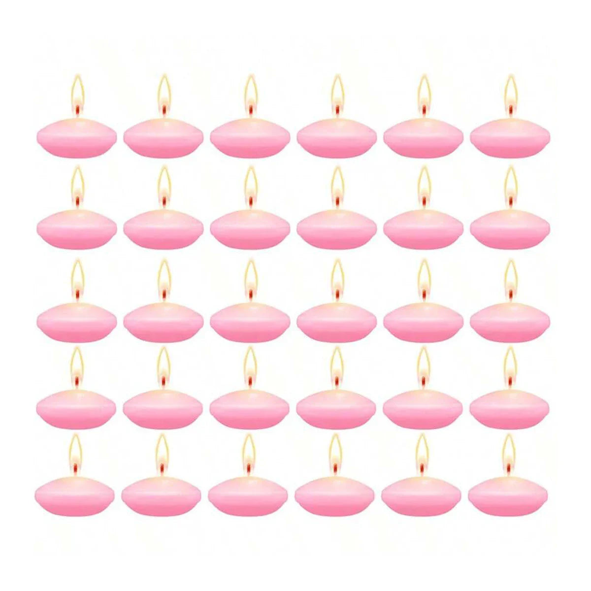 Perfecsy Mini Floating Candles Romantic Valentine'S Day Birthday Party Decoration Ideal for Weddings Festive Occasions Home F
