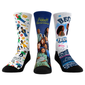 Rock 'Em Socks Abbott Elementary - 3-Pack