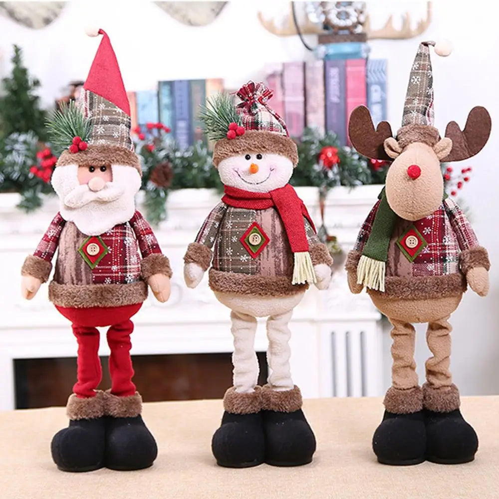 Christmas Doll Ornaments Merry Christmas Decorations For Home Table Decor Xmas Gift 2025 Navidad Natal New Year Decor 2026 Noel