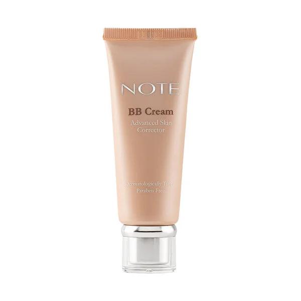 Note BB Cream No:02 - Natural Skincare BB Cream with SPF 15, Paraben-Free, 1.18 fl oz