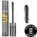 Size Up Volumizing Mascara: Vegan, Lengthening & Curling for Dramatic Lashes | Long Lasting, Buildable Formula