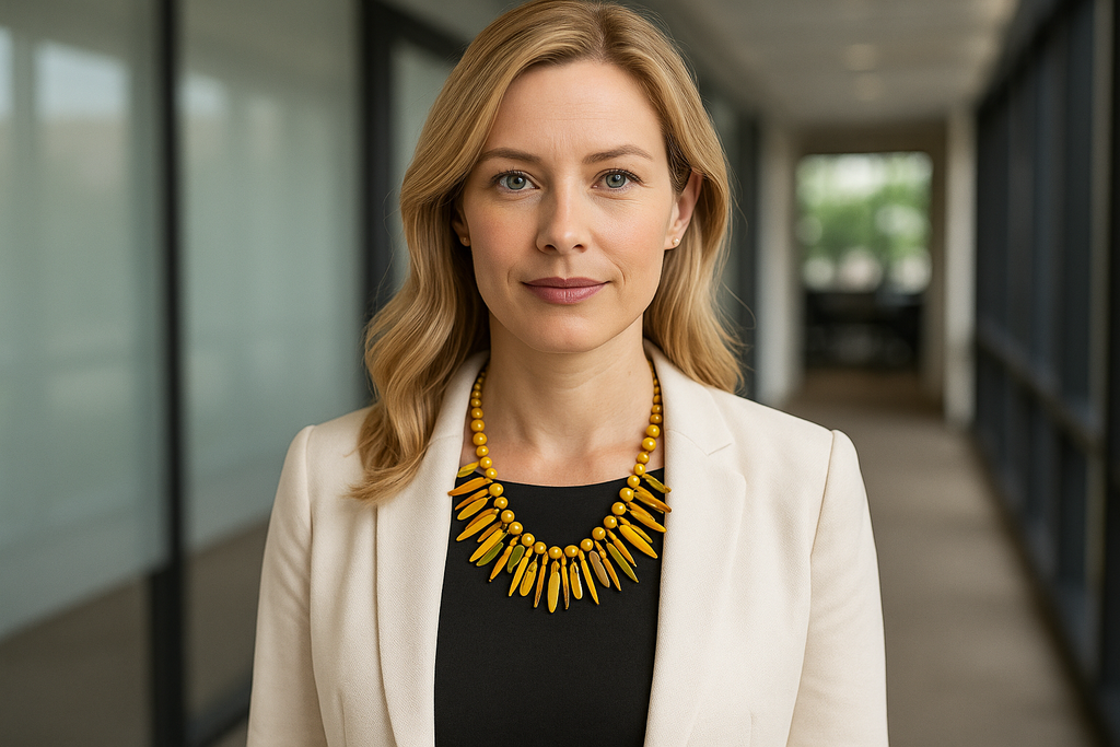 KADOU BOUTIQUE Acai Berries Carolina Necklace — lifestyle context