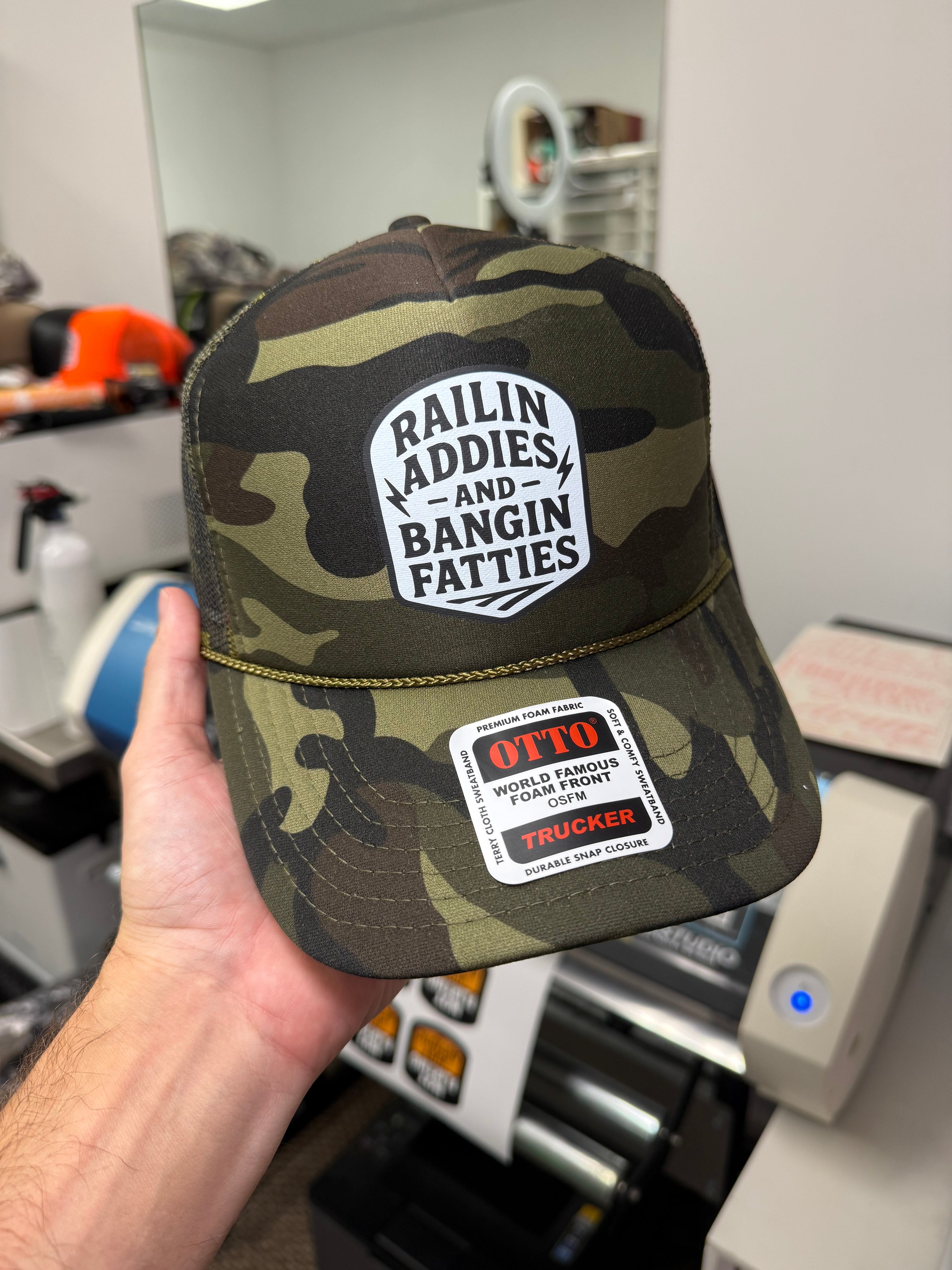 Addies and Fatties Original Trucker Hat — view 2