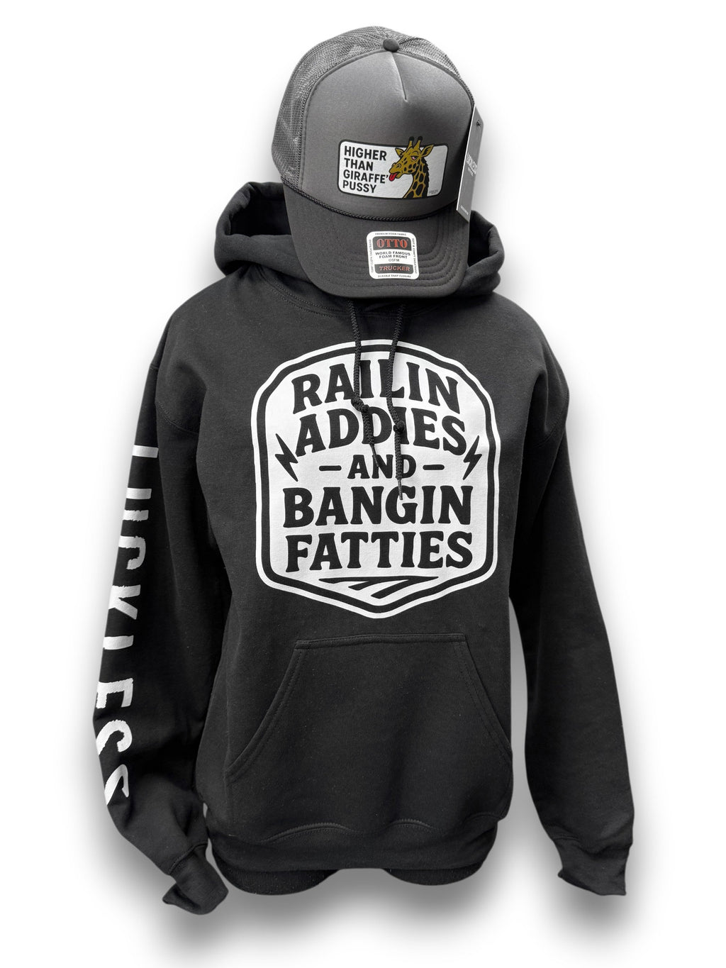 Luckless Outfitters Addies and Fatties Original Hoodie — main product shot