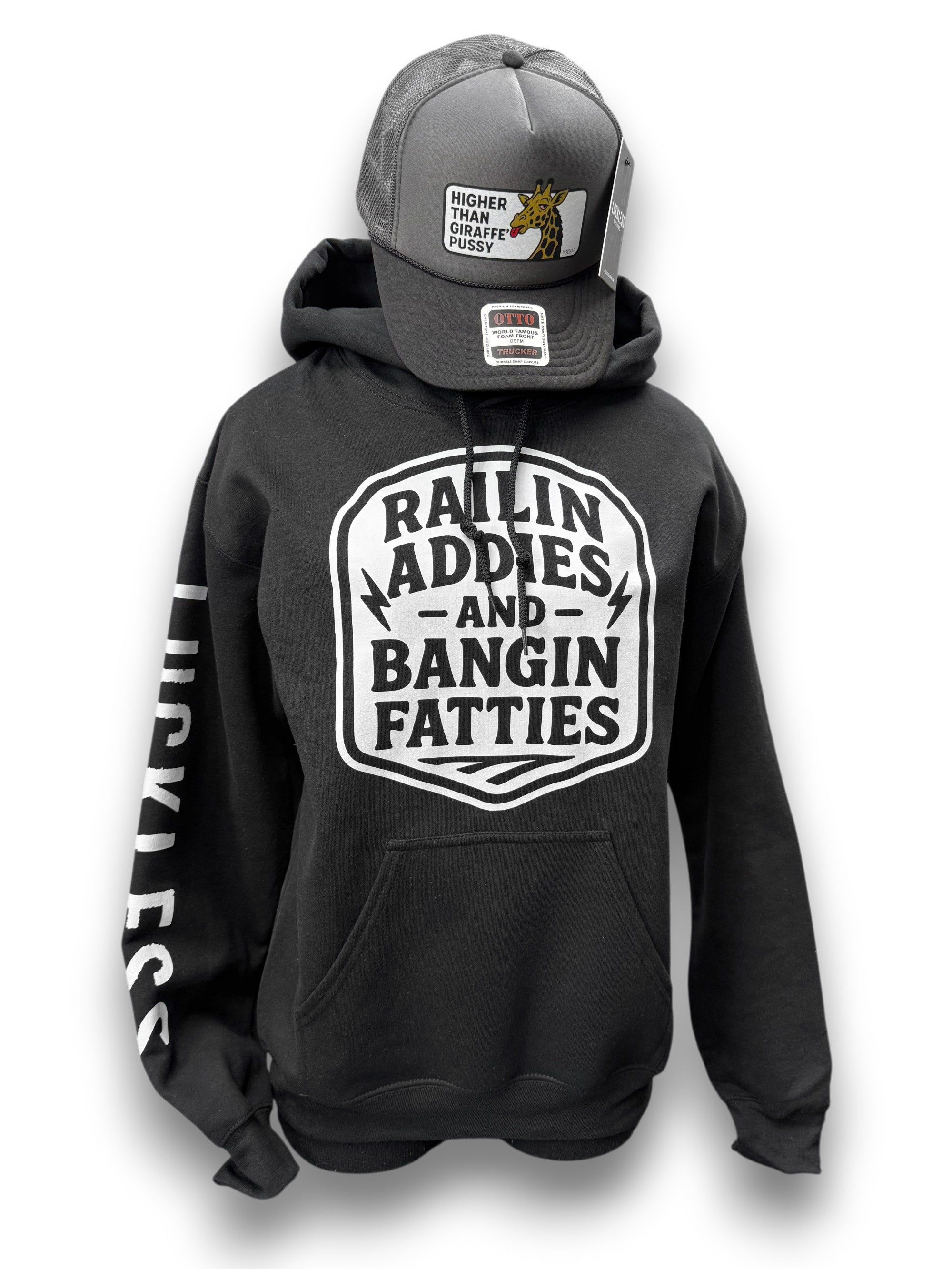 Luckless Outfitters Addies and Fatties Original Hoodie — main product shot
