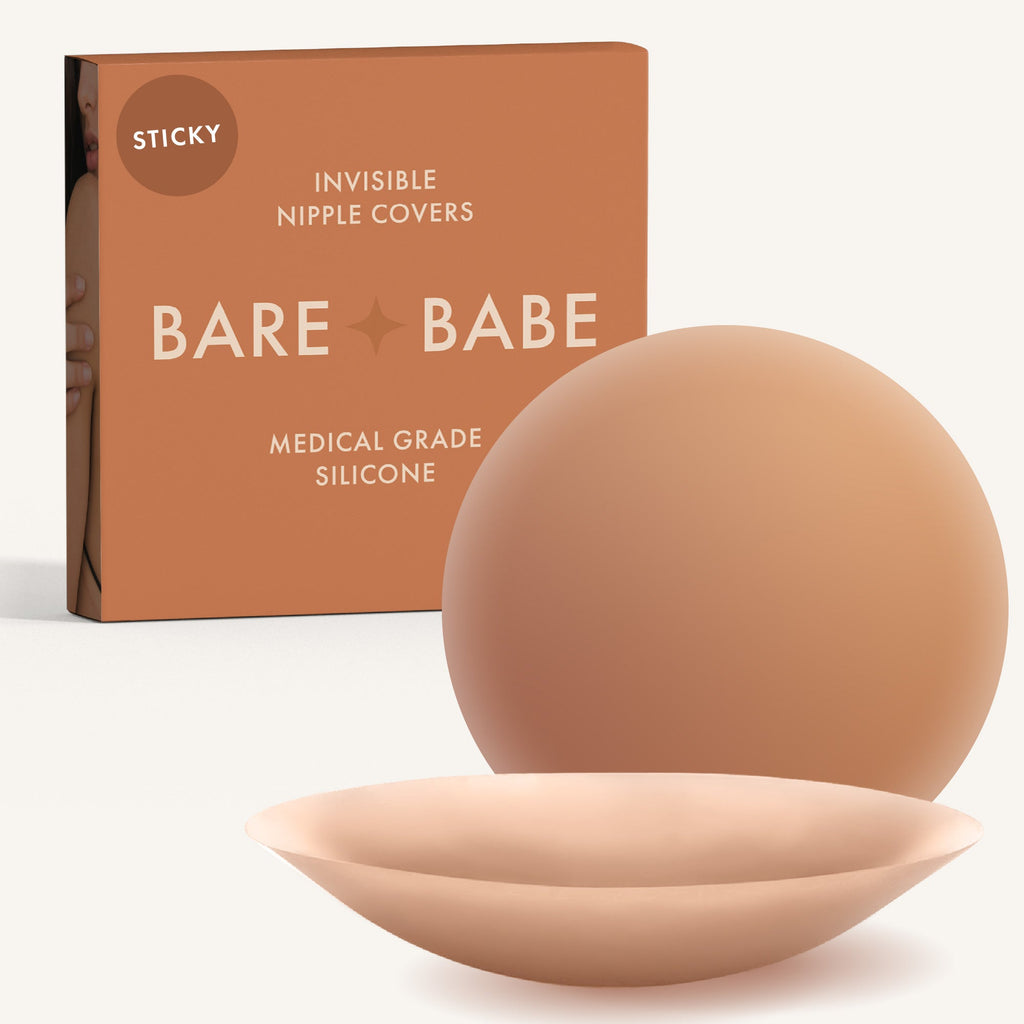 Bare Babe Adhesive Nipple Covers — detail and construction
