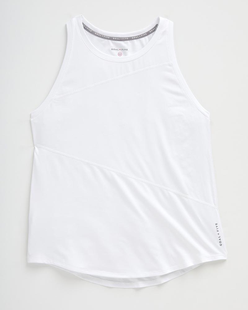 Goal Five Advance Women's Workout Tank — detail close-up