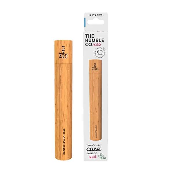 Humble Brush Bamboo Toothbrush Case for Kids - Eco-Friendly, Sustainable, and Protective Oral Care