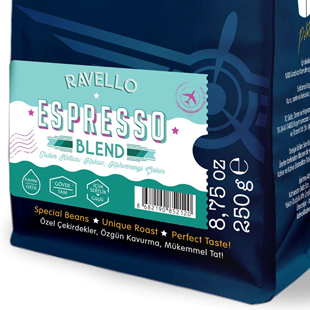 Moliendo Ravello 100% Arabica Espresso Blend Coffee Beans - Specialty Coffee for Connoisseurs with Chocolate & Citrus Notes