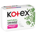 Kotex Natural Ultra Single Uzun Hijyenik Ped 7'li - Hypoallergenic Sanitary Pads for Women, Chemical-Free & Eco-Friendly