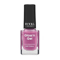 Rival de Loop Nail Polish Gloss'n Gel No.12 - Long-Lasting High-Gloss Nail Finish