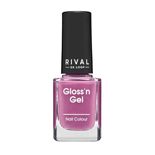 Rival de Loop Nail Polish Gloss'n Gel No.12 - Long-Lasting High-Gloss Nail Finish