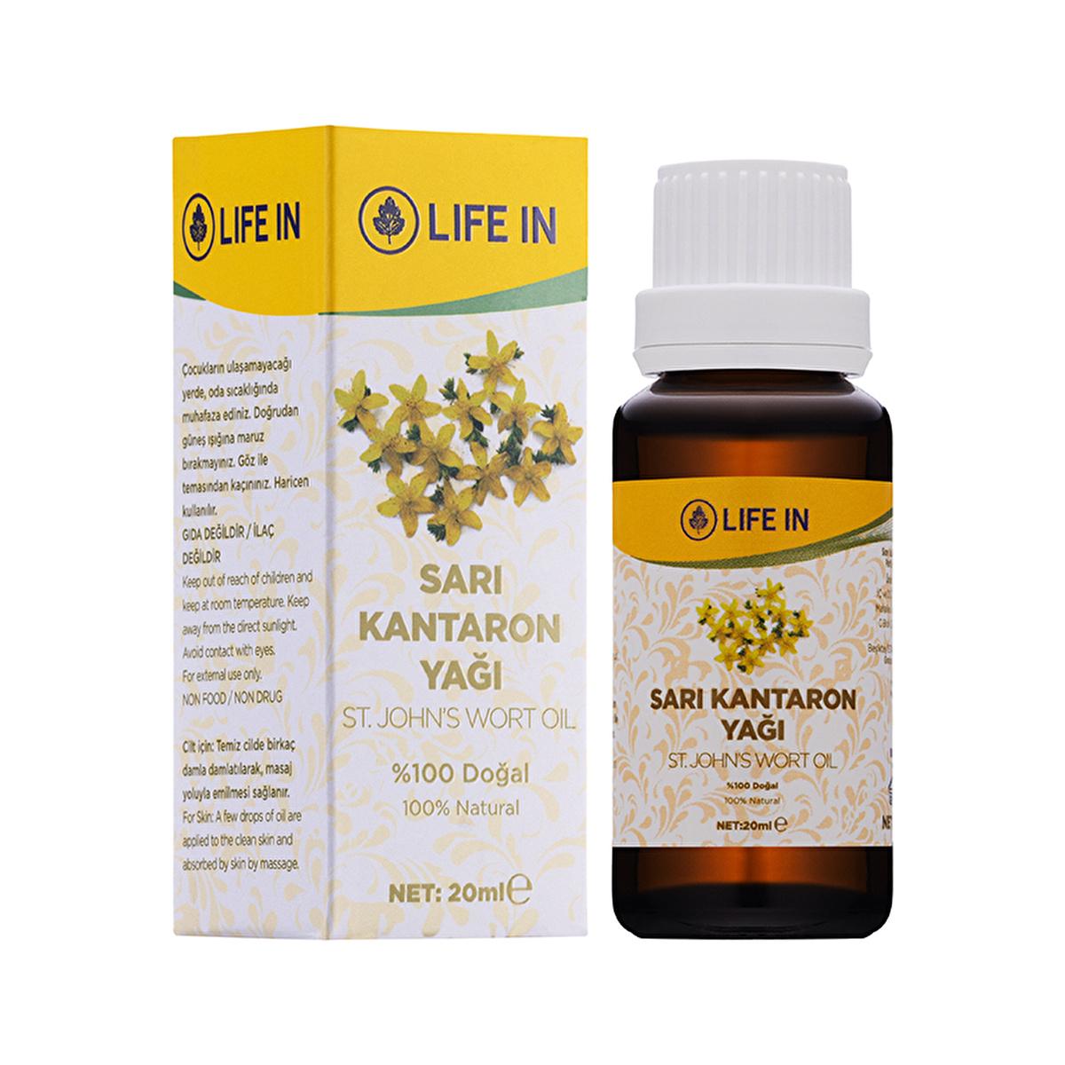 Life In Sarõ Kantaron Ya_õ 20 ml - Natural Skincare with St. John's Wort Oil for Nourished Skin
