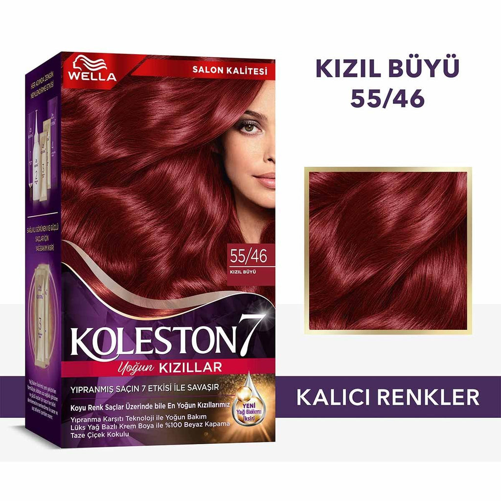Wella Koleston Supreme Hair Dye - Nourishing Permanent Hair Color with Luxurious Cream Formula