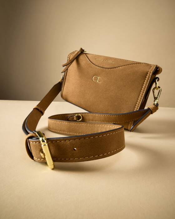 KADOU BOUTIQUE Alba Crossbody Bag — size reference