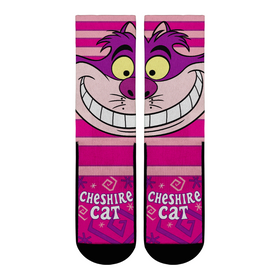 Rock 'Em Socks Alice in Wonderland - Cheshire Cat  - Split Face
