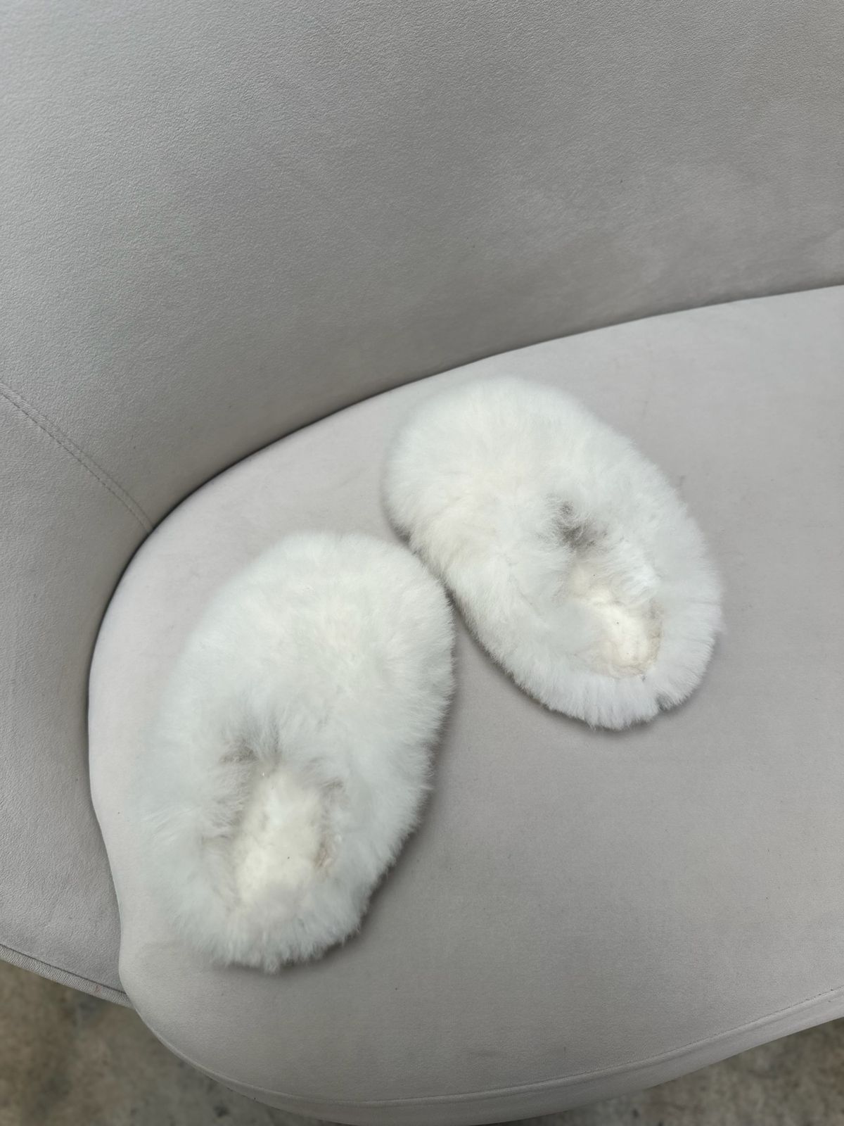 Simoné Sleepwear USA Alpuffas - Genuine Alpaca Slippers — color detail