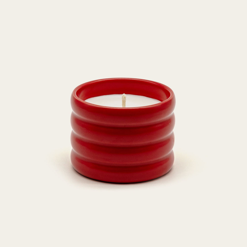 Soy Wax Ceramic Candle & Wick Trimmer Set – Italic, view 21
